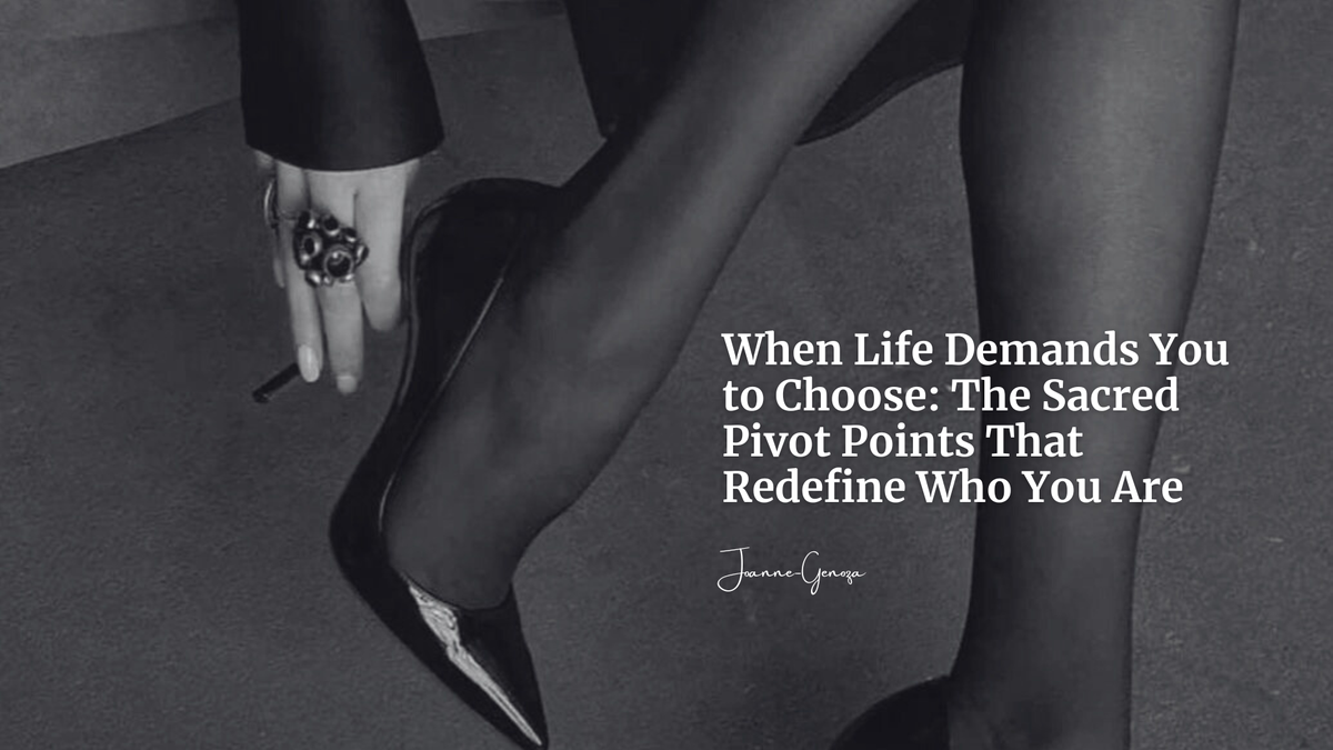 When Life Demands You to Choose: The Sacred Pivot Points That Redefine Who You Are
