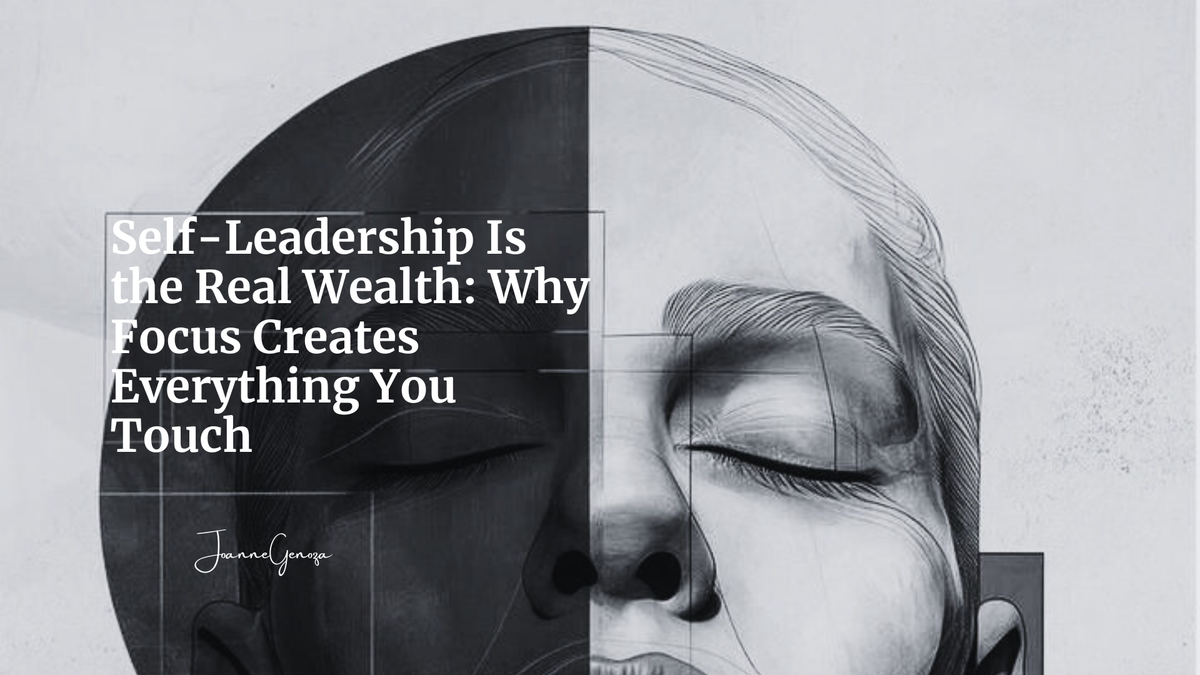 Self-Leadership Is the Real Wealth: Why Focus Creates Everything You Touch