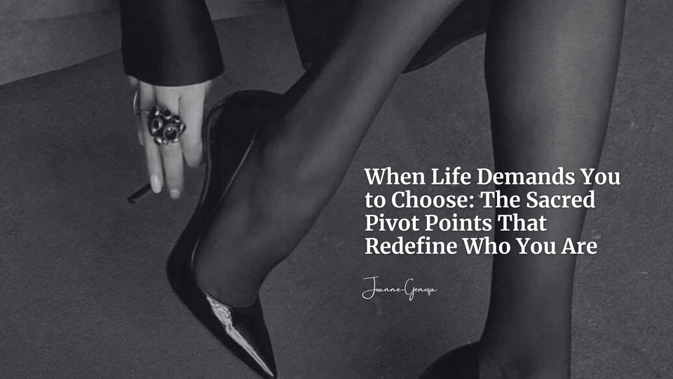 When Life Demands You to Choose: The Sacred Pivot Points That Redefine Who You Are